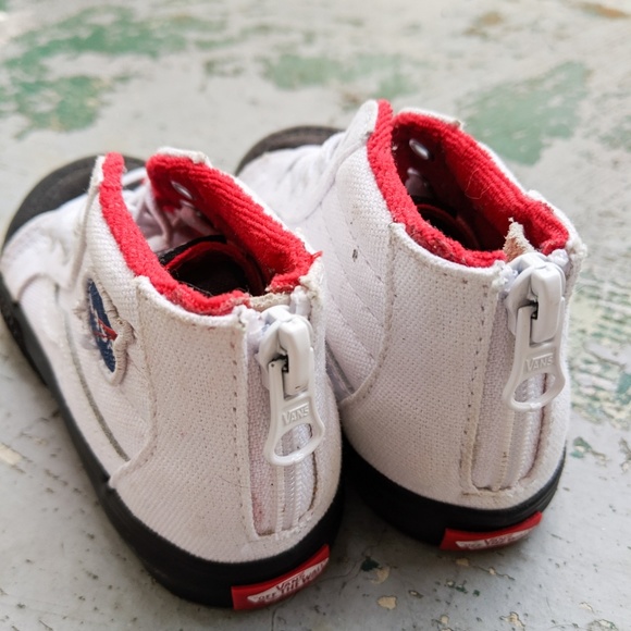 LE Vans x NASA Space Voyager Sk8-Hi Toddler - Picture 2 of 4